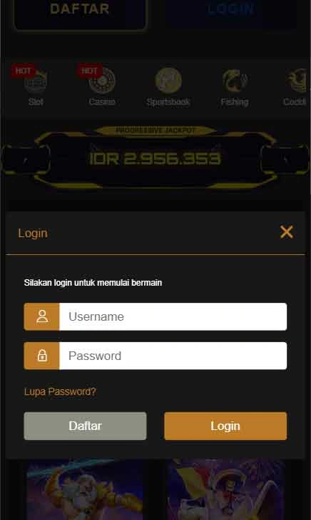cara login Quark Play Slot Patch Max